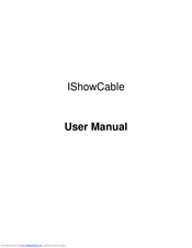 iCIRROUND iShowCable User Manual