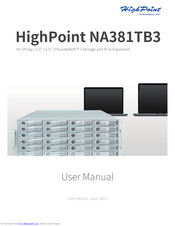 HighPoint NA381TB3 User Manual