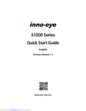 Simon Vision inno-eye S1002 Quick Start Manual