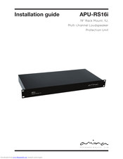 Amina APU-RS16i Installation Manual