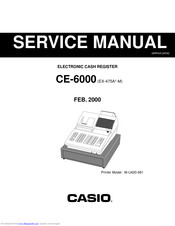 Casio EX-475A*-M Service Manual
