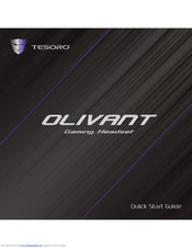 Tesoro Olivant Quick Start Manual