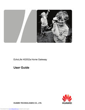 Huawei EchoLife HG552a User Manual
