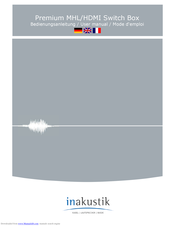 Inakustik Premium MHL User Manual
