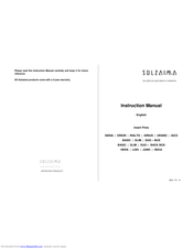 SOLZAIMA DUO-BACK BOX Instruction Manual