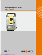 GeoMax ZIPP10 pro series User Manual