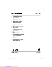 EINHELL 43.310.10 Original Operating Instructions