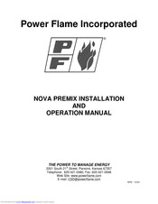 PF NPM50-15-120 Installation And Operation Manual