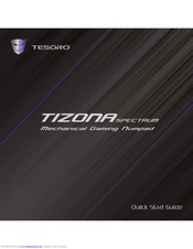 Tesoro Tizona Spectrum Quick Start Manual