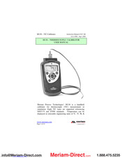 Meriam M130 User Manual