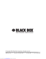 Black Box LEP0005A User Manual