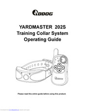 Ddog YARDMASTER 202S Operating Manual