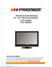 Premier CTV-4560PL Instruction Manual