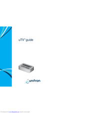 Unitron uTV Manual