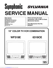 Sylvania WF319E Service Manual
