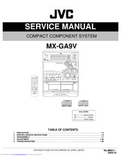 JVC MX-GA9V Service Manual