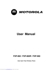Motorola FXP-860 User Manual