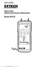 Extech Instruments 407910 User Manual