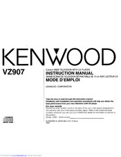 Kenwood VZ907 Instruction Manual