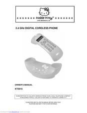 Hello Kitty KT2015 Owner's Manual