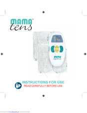TensCare MamaTENS Instructions For Use Manual
