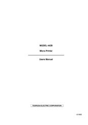 Tsuruga 442B User Manual