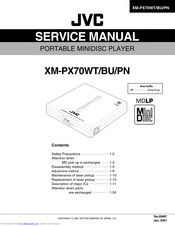 JVC XM-PX70BU Service Manual