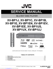 JVC XV-BP1E Service Manual
