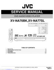 JVC XV-NA77SL Service Manual