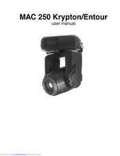 Martin Professional MAC 250 Krypton User Manual