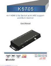 KOA CCTV K5705 User Manual