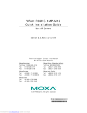 Moxa Technologies VPort P06HC-1MP-M12 Quick Installation Manual