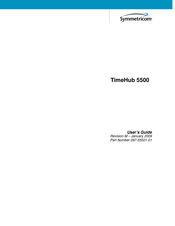Symmetricom TimeHub 5500 User Manual