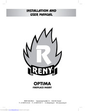 RENY OPTIMA Installation And User Manual