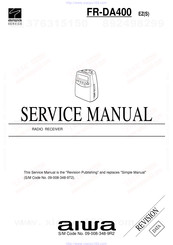 Aiwa INSTRUCTIONS Service Instructions Manual