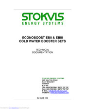 STOKVIS ENERGY SYSTEMS ECONOBOOST EBII Technical Documentation Manual