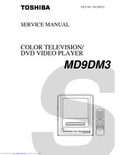 Toshiba MD9DM3 Service Manual
