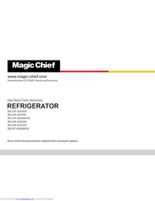 Magic Chef MCSR-6085BSS Instruction Manual