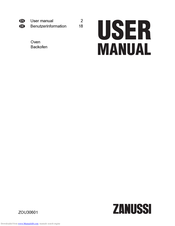 Zanussi ZOU30601 User Manual