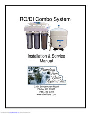 Abundant Flow Water Systems RO/DI Combo System Installation & Service Manual