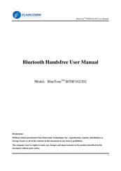 Flaircomm Technologies BLUETONE BTHF202 User Manual