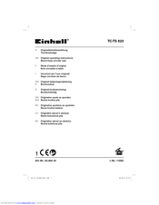EINHELL TC-TS 820 Original Operating Instructions