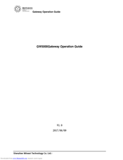 Shenzhen Winext Technology GW5000 Operation Manual
