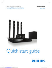 Philips Immersive 3000 series Quick Start Manual