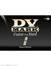 DV Mark DV AC 101 combo Owner's Manual
