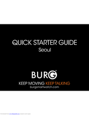Burg Seoul 14 Quick Starter Manual