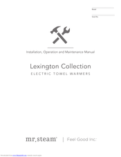 mr. steam WX27 Installation, Operation And Maintenance Manual