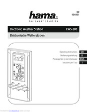 Hama EWS-280 Operating Instructions Manual