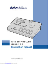 Datavideo RMC-185 Instruction Manual