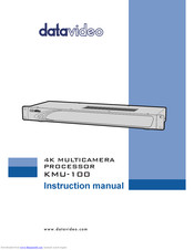 Datavideo KMU-100 Instruction Manual